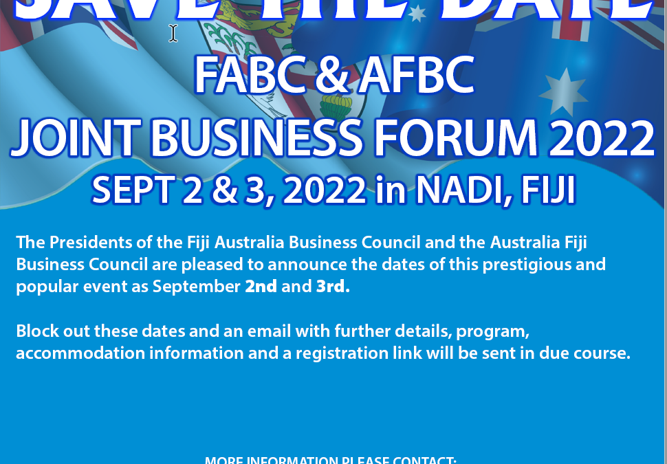 26th Australia Fiji Business Forum