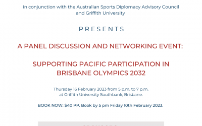 Supporting Pacific Participation in Brisbane Olympics 2023