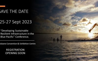 Developing Sustainable Resilient Infrastructure in the Blue Pacific conference