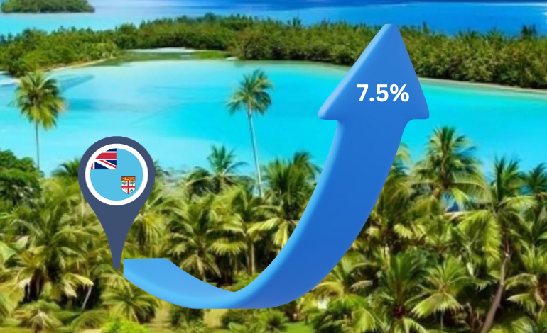 Fiji’s real GDP projected to grow by 7.5 per cent this year