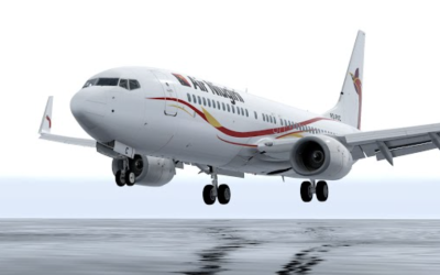 Air Niugini welcomes new B737-800  on 50th anniversary