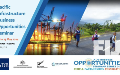 Pacific Infrastructure Opportunities Conference debuts in Fiji