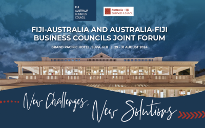 Fiji Australia Business Forum is just weeks away – register now!