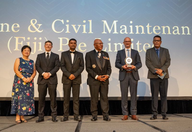 AFBC member Marine and Civil Maintenance honoured at Fiji awards